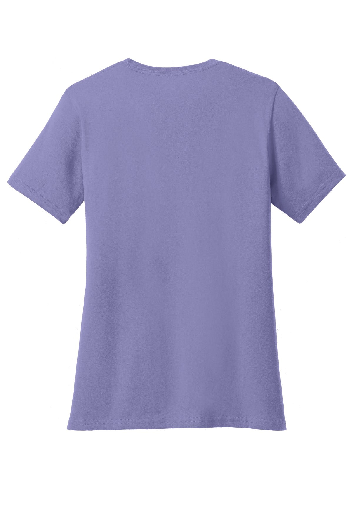 Port & Co Women's Core Cotton V-Neck Tee - Violet