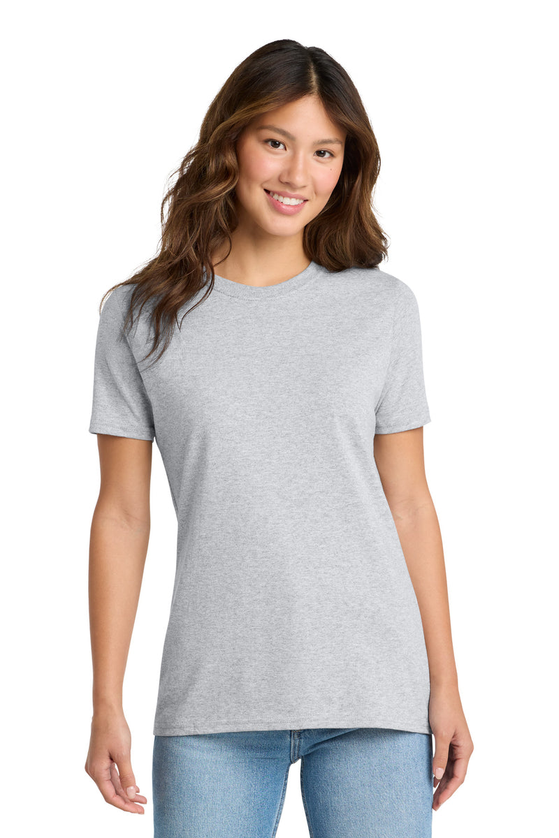 Port & Co Women's Core Cotton Tee - Ash