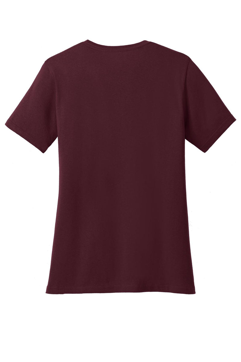 Port & Co Women's Core Cotton Tee - Athletic Maroon