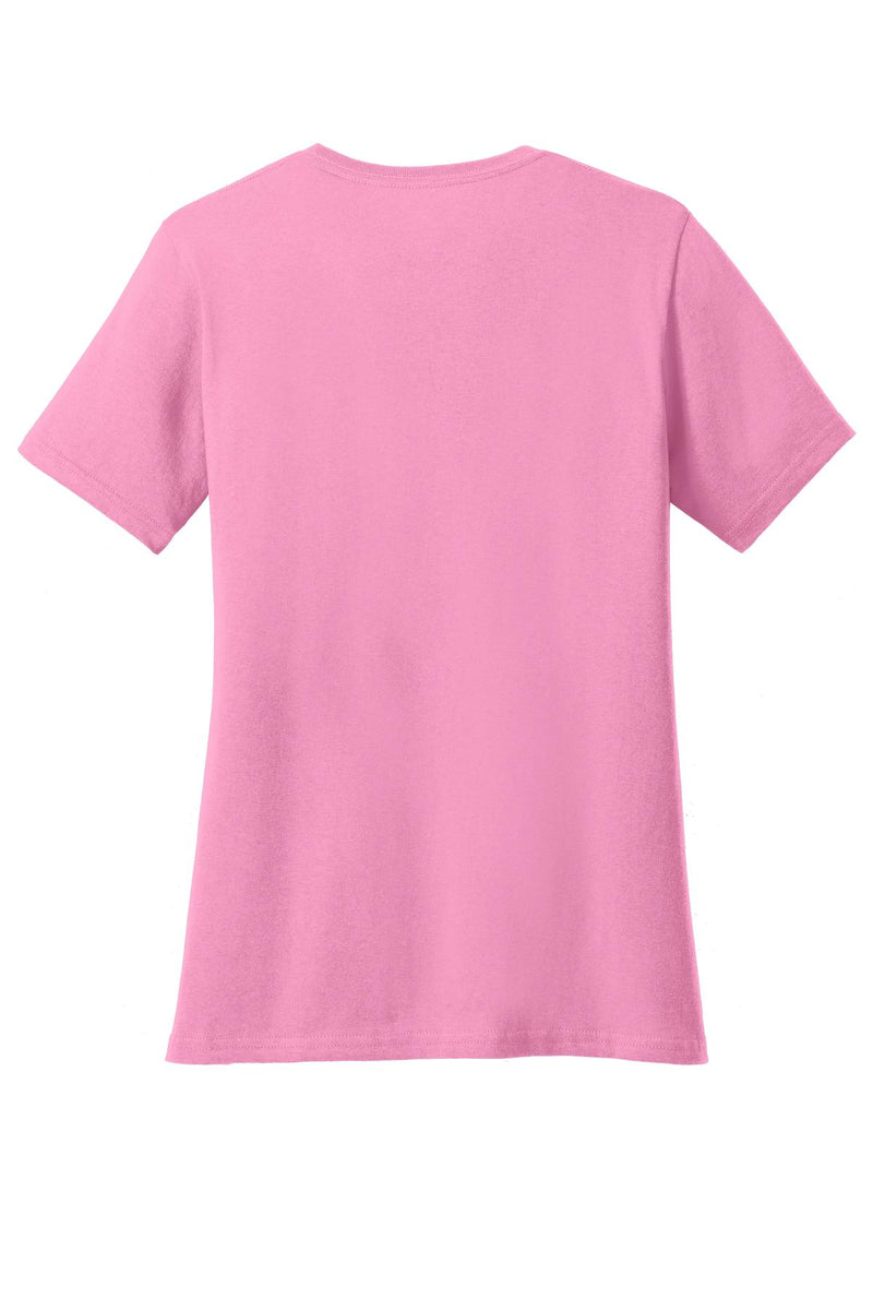Port & Co Women's Core Cotton Tee - Candy Pink