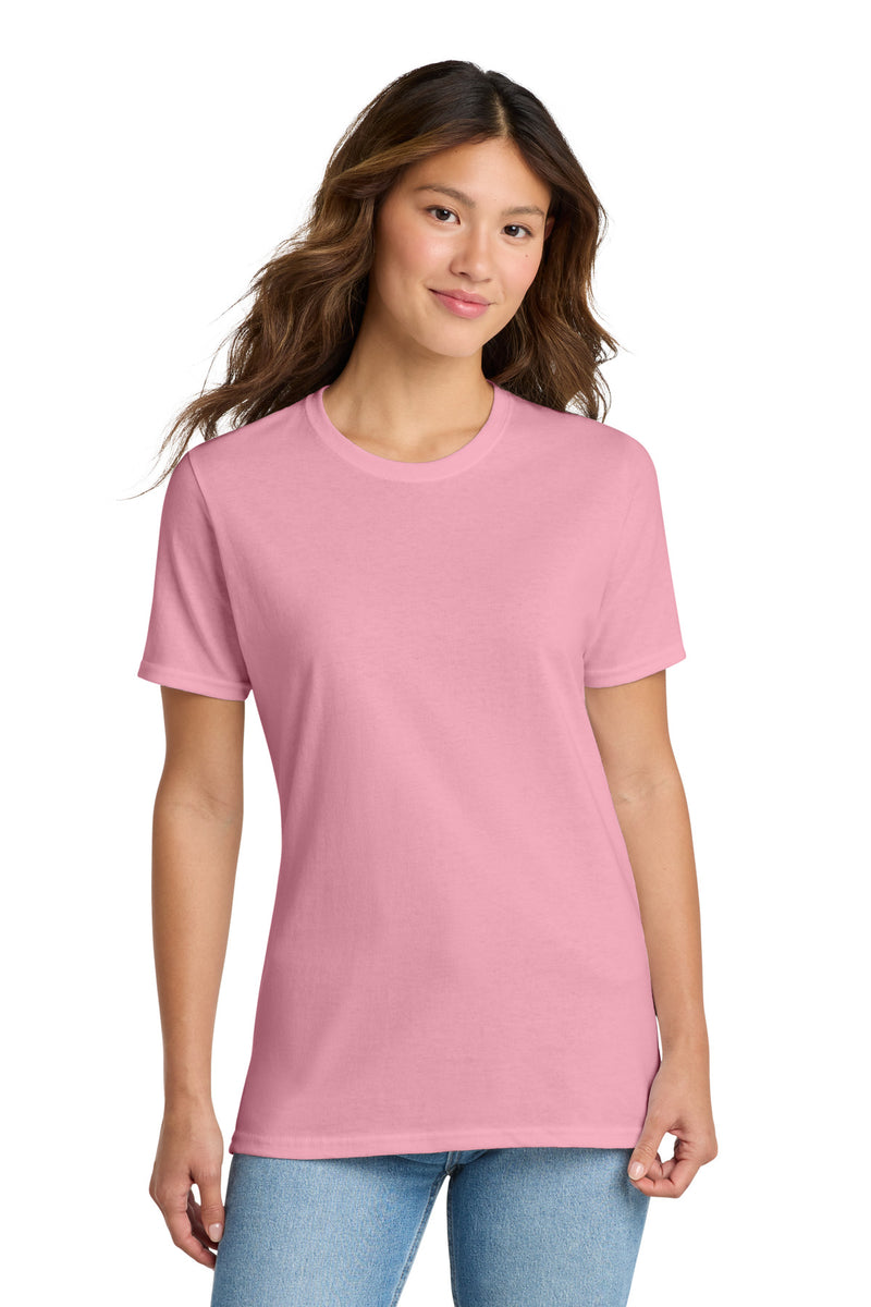 Port & Co Women's Core Cotton Tee - Candy Pink
