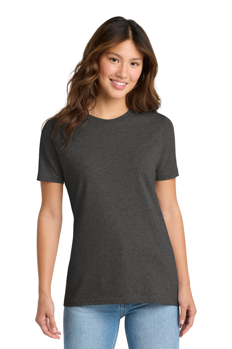Genesis Church Petoskey · Port & Co Women's Core Cotton Tee (Dark Heather Grey)