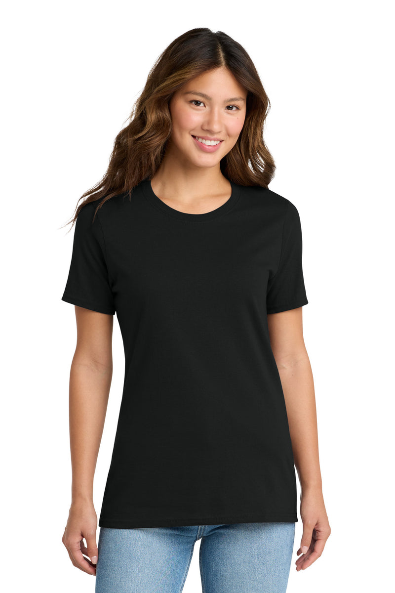 Port & Co Women's Core Cotton Tee - Jet Black