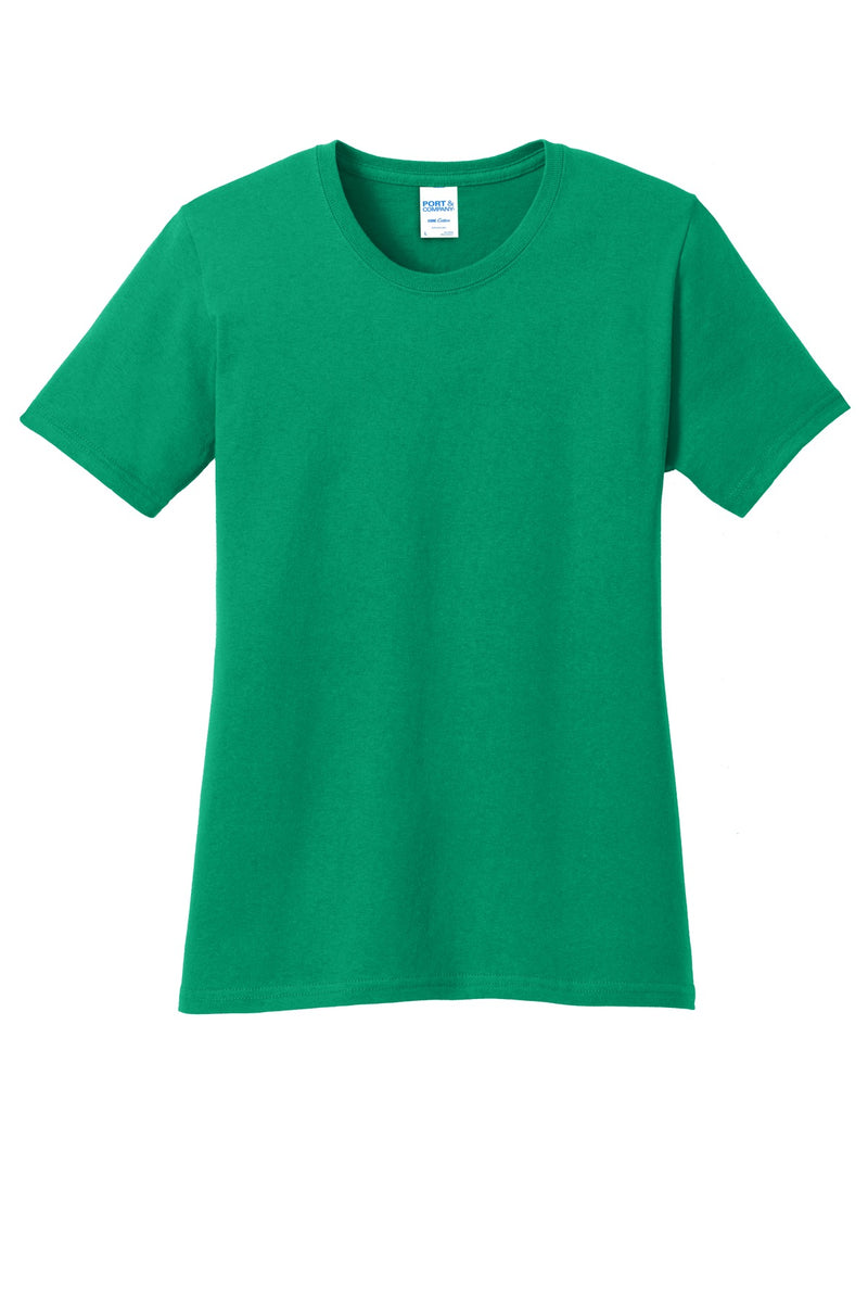 Port & Co Women's Core Cotton Tee - Kelly