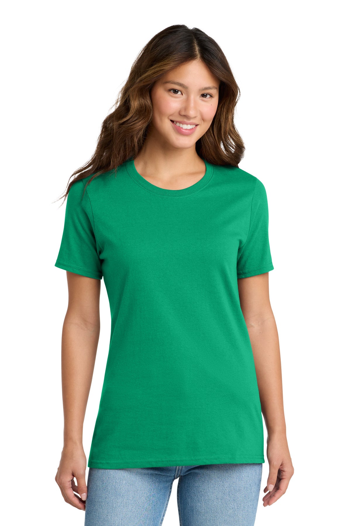 Port & Co Women's Core Cotton Tee - Kelly