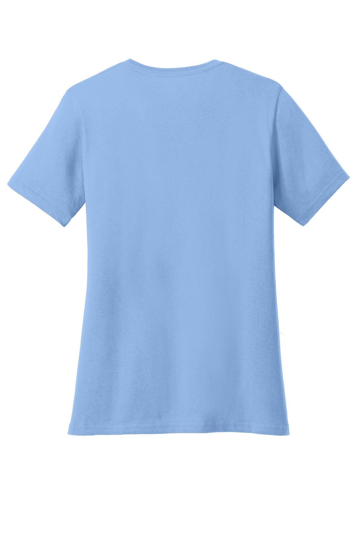 Port & Co Women's Core Cotton Tee - Light Blue