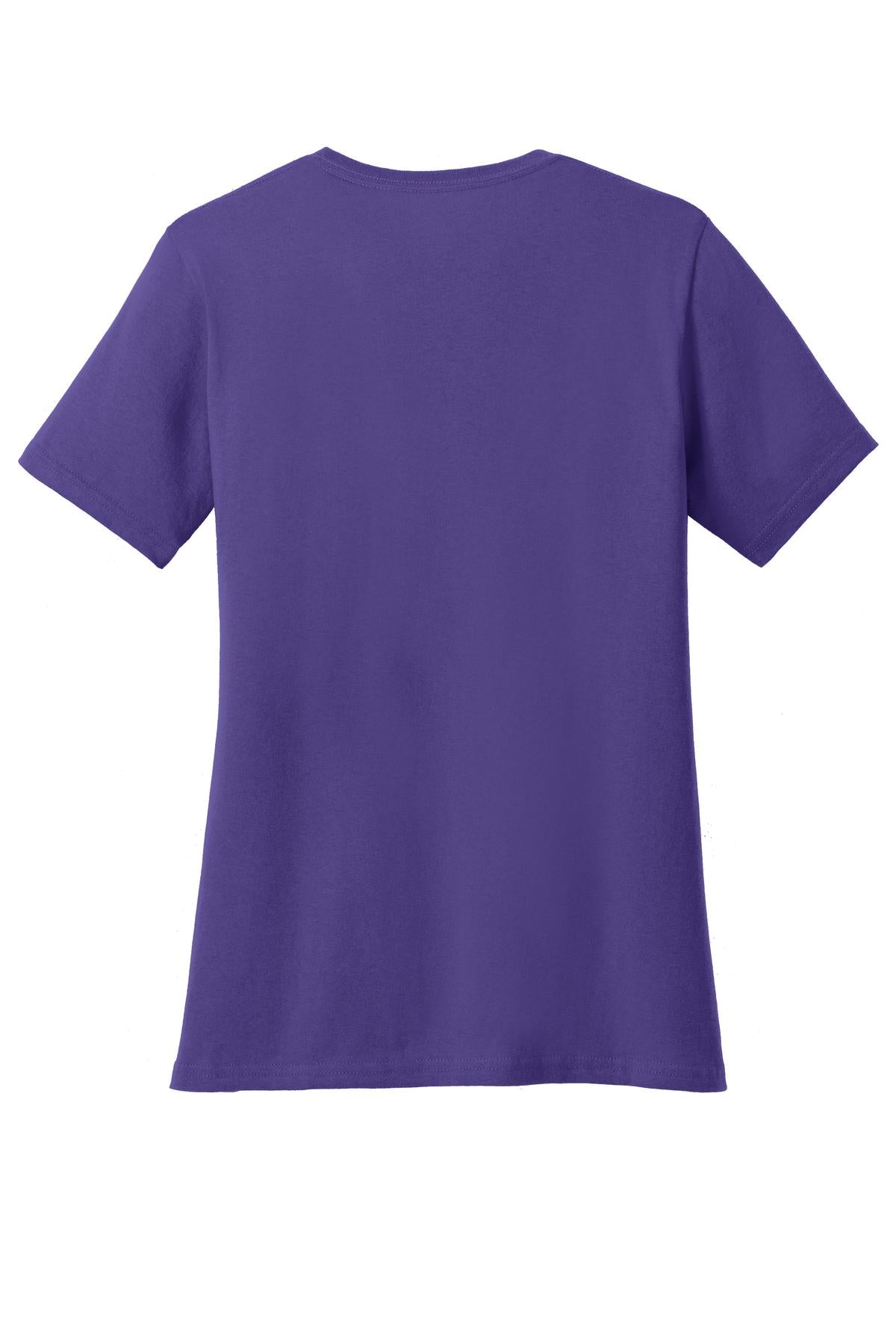 Port & Co Women's Core Cotton Tee - Purple