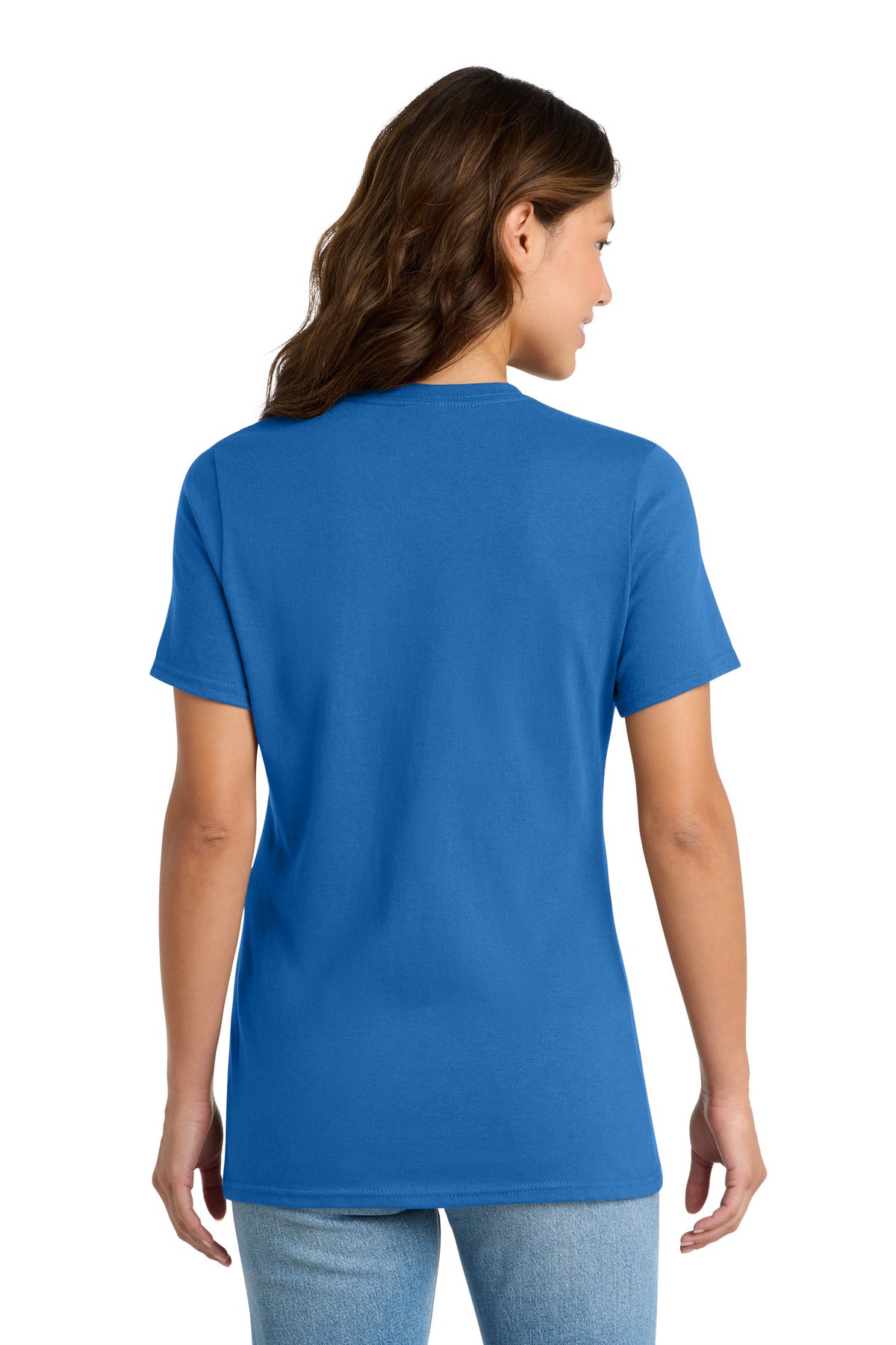 Port & Co Women's Core Cotton Tee - Royal