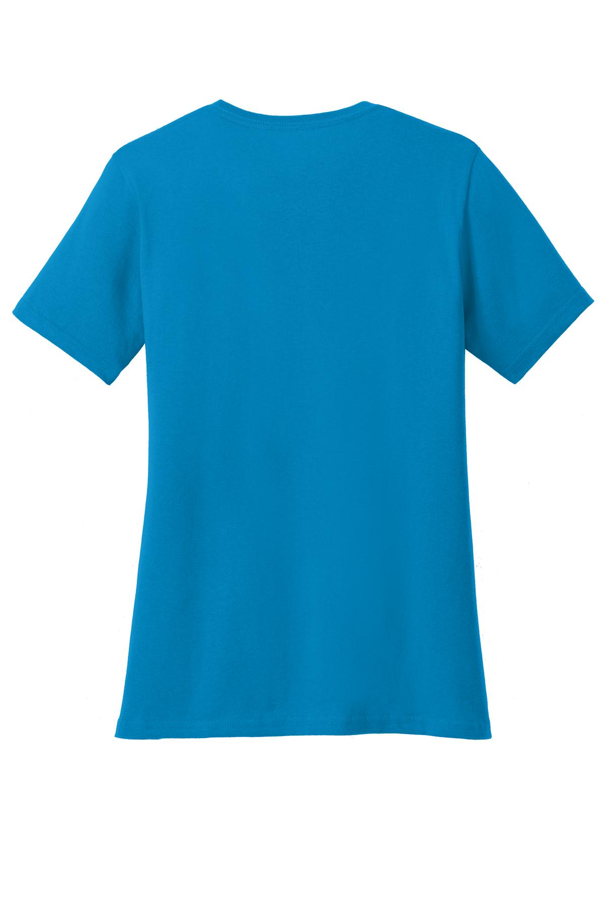 Port & Co Women's Core Cotton Tee - Sapphire