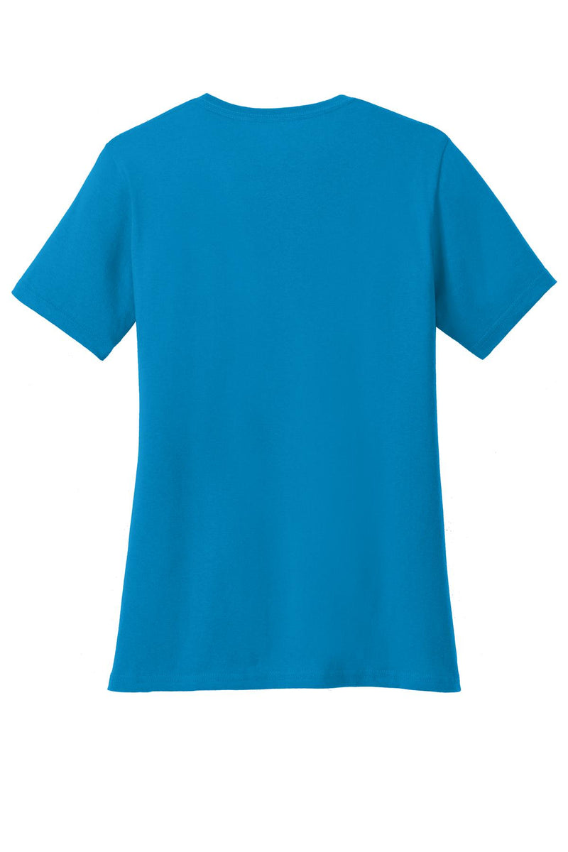Port & Co Women's Core Cotton Tee - Sapphire