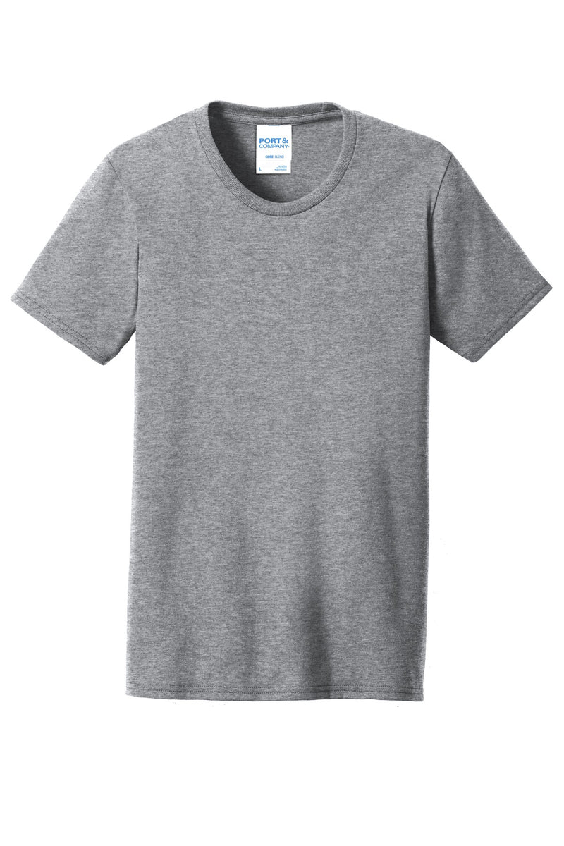 Port & Co Women's Core Blend Tee - Athletic Heather