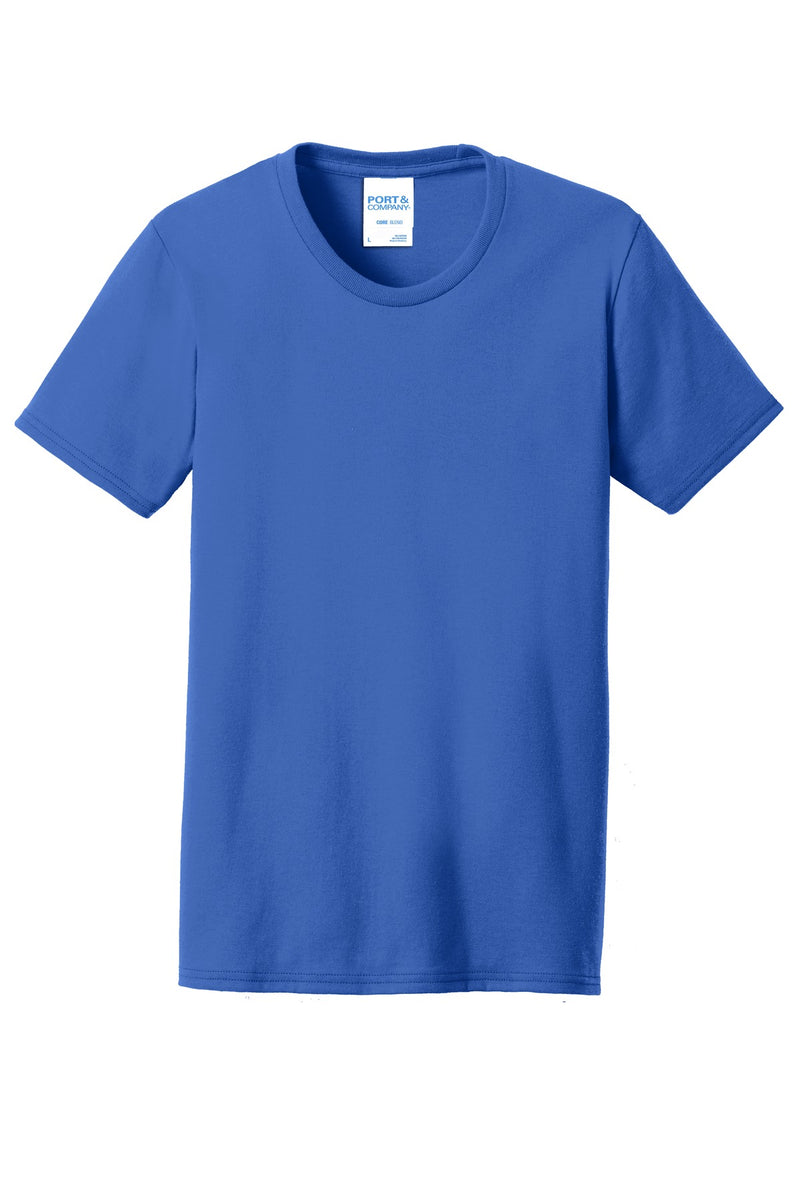 Port & Co Women's Core Blend Tee - Royal
