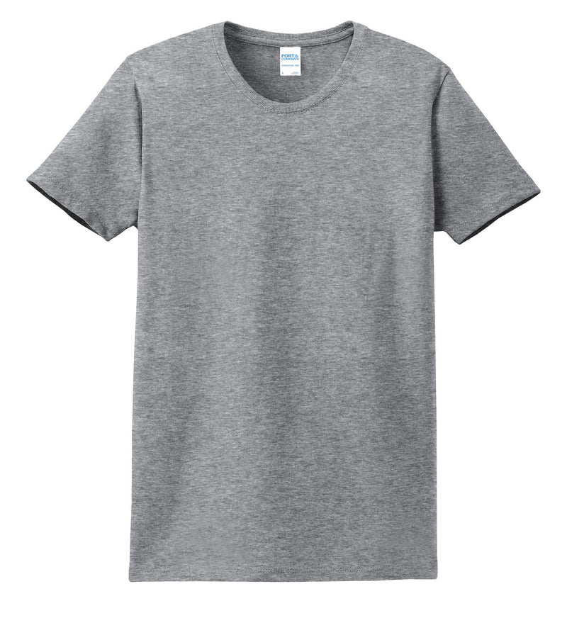 Port & Co Women's Essential Tee - Athletic Heather