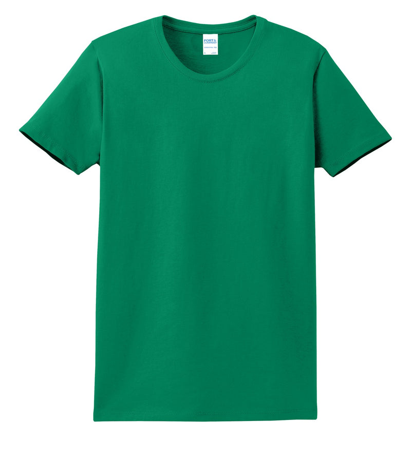 Port & Co Women's Essential Tee - Kelly