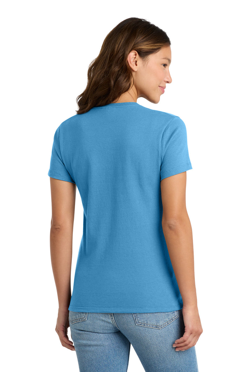 Port & Co Women's Essential Tee - Aquatic Blue
