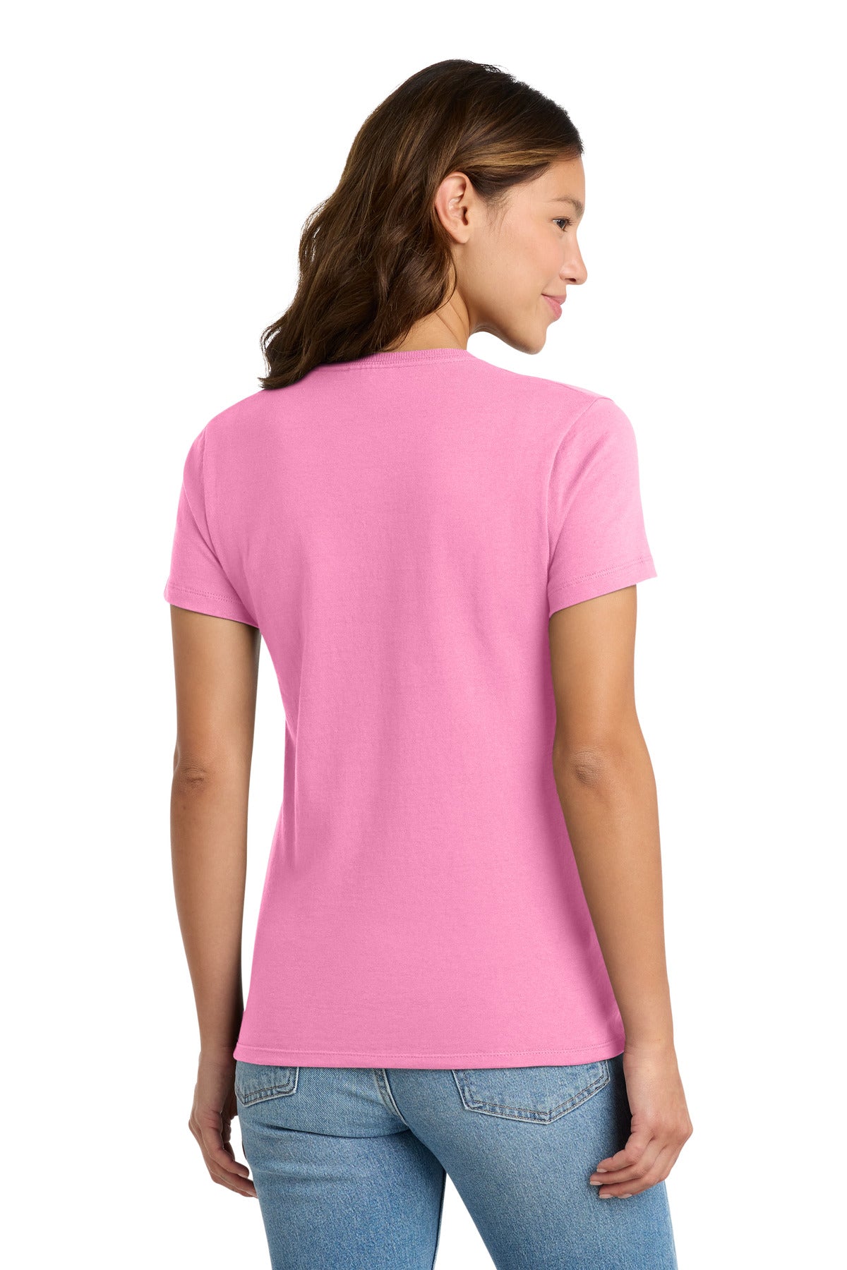 Port & Co Women's Essential Tee - Candy Pink