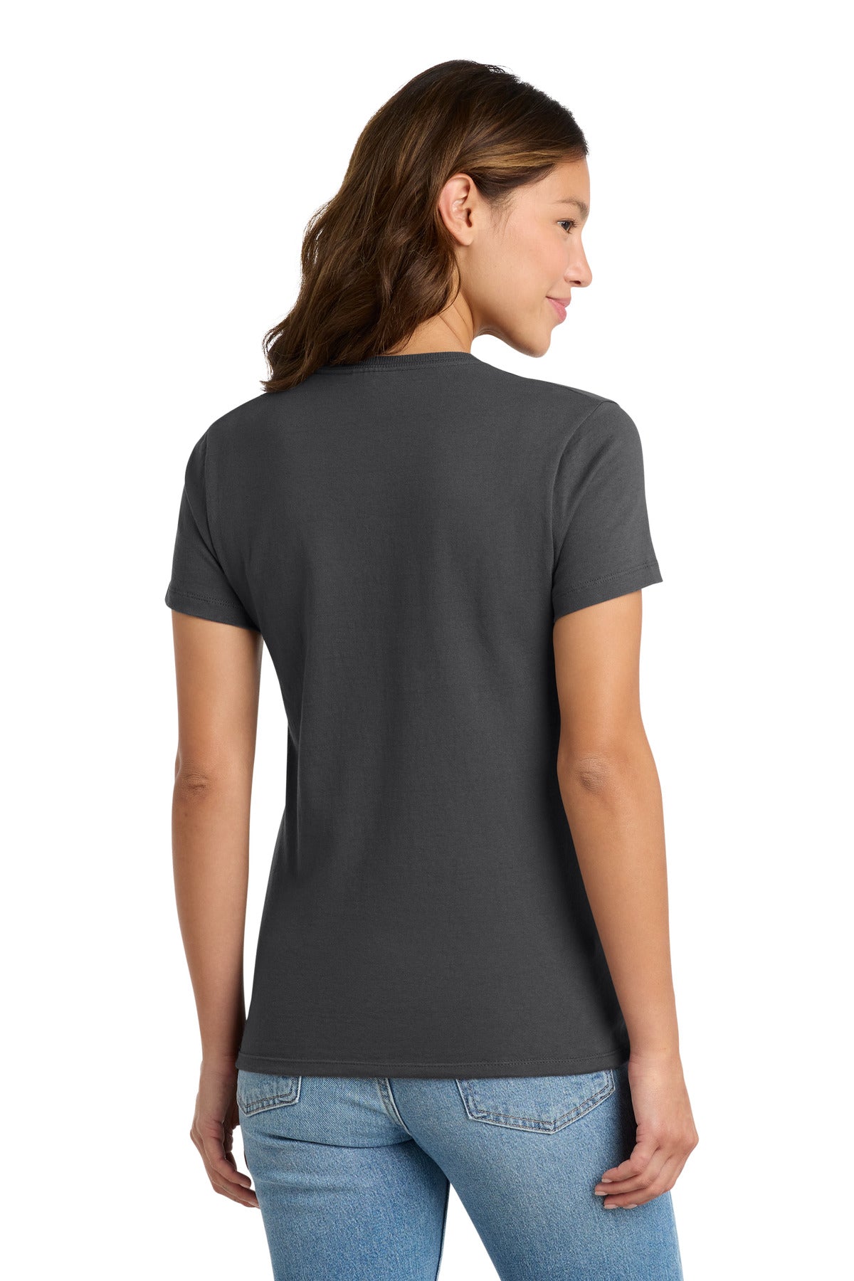 Port & Co Women's Essential Tee - Charcoal