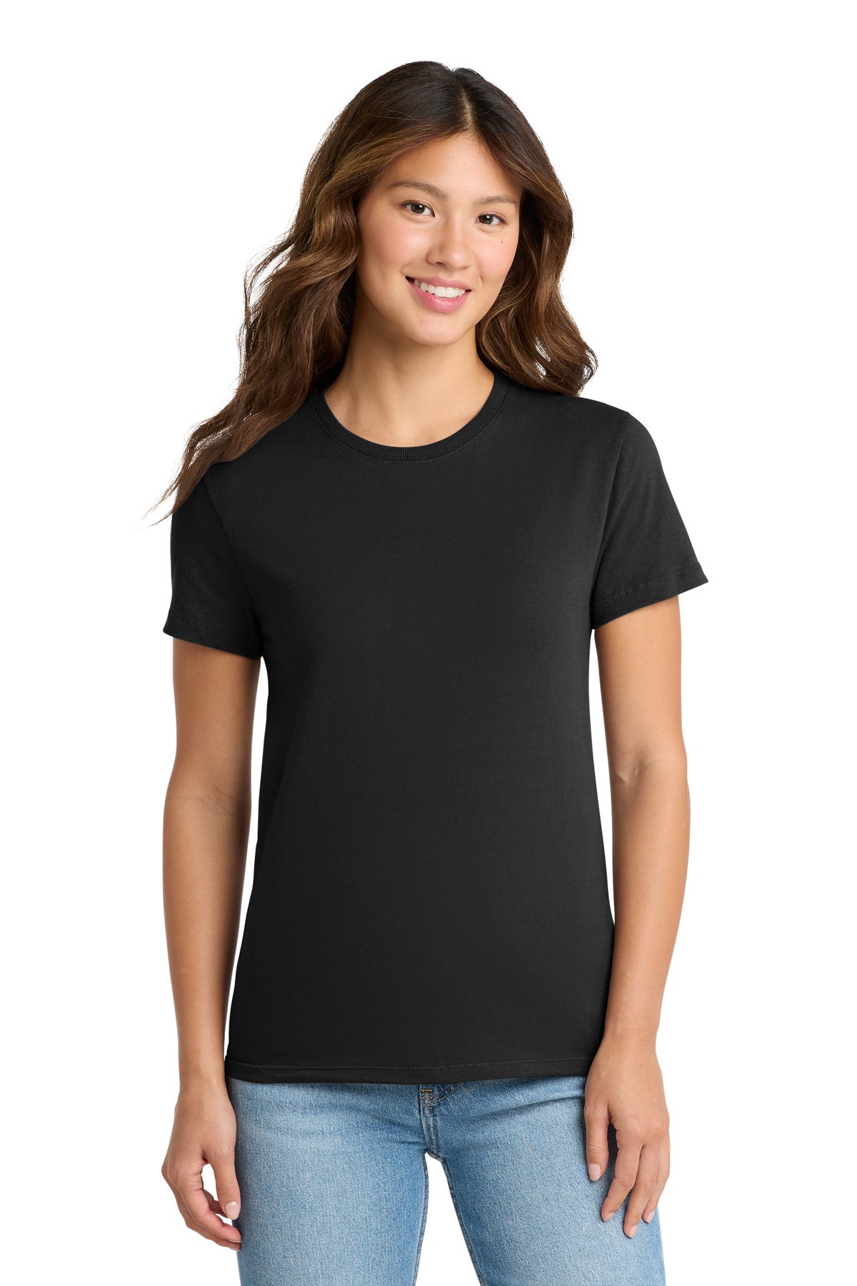 Port & Co Women's Essential Tee - Jet Black