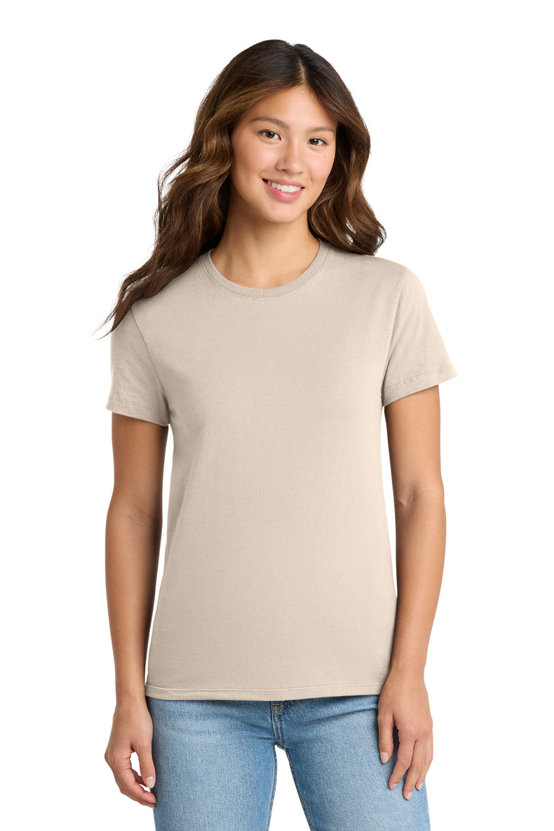 Port & Co Women's Essential Tee - Natural