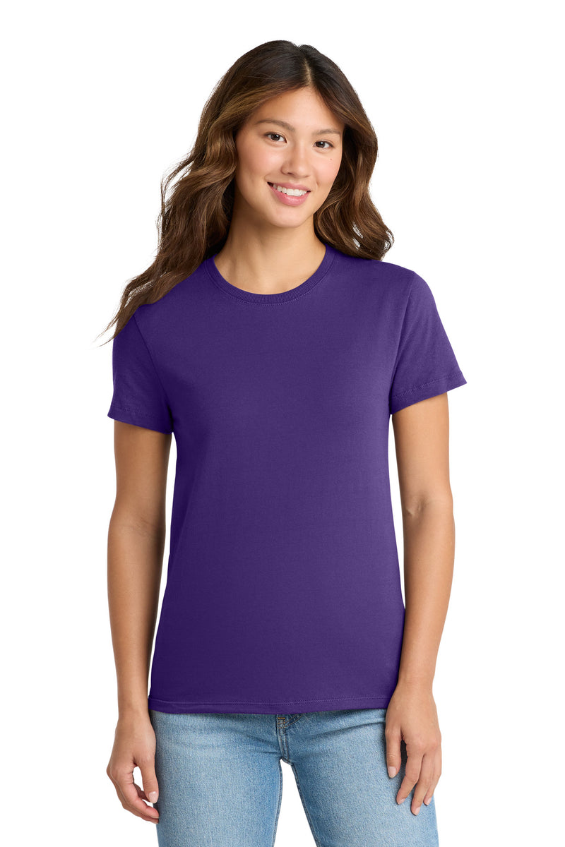 Port & Co Women's Essential Tee - Purple