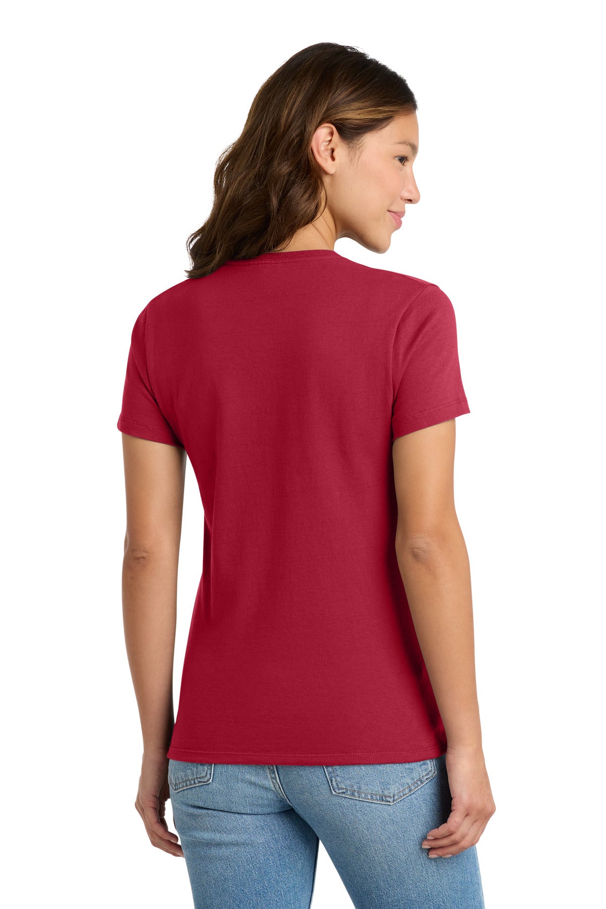 Port & Co Women's Essential Tee - Red