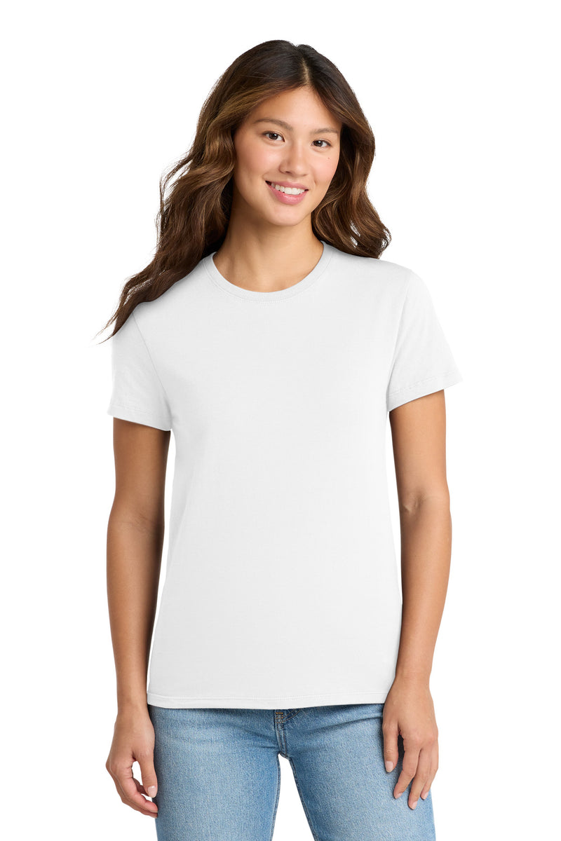 Port & Co Women's Essential Tee - White