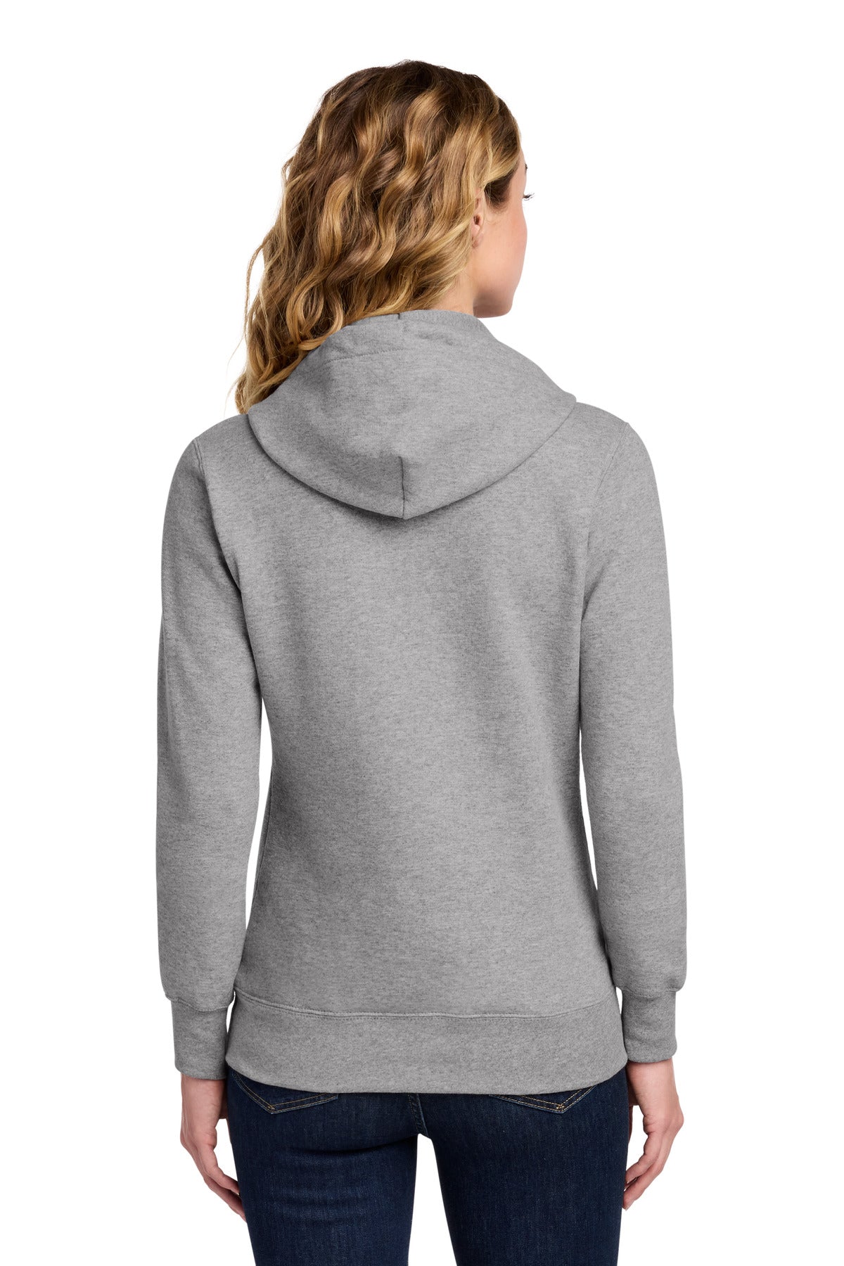 Port & Co Women's Core Fleece Pullover Hooded Sweatshirt - Athletic Heather