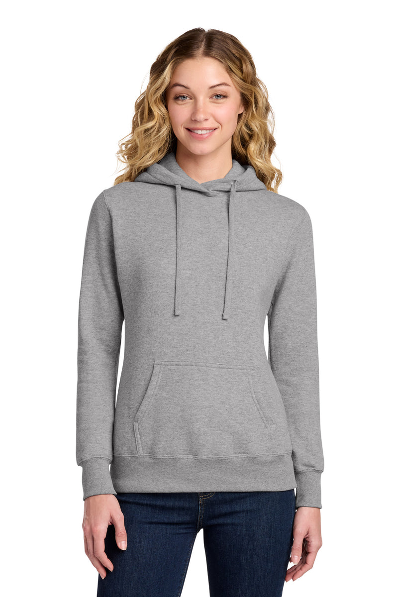 Port & Co Women's Core Fleece Pullover Hooded Sweatshirt - Athletic Heather