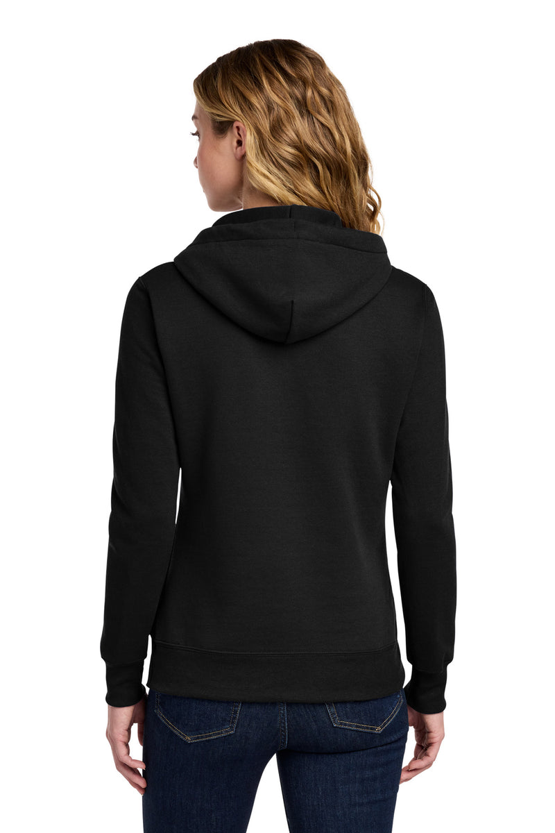 Port & Co Women's Core Fleece Pullover Hooded Sweatshirt - Jet Black
