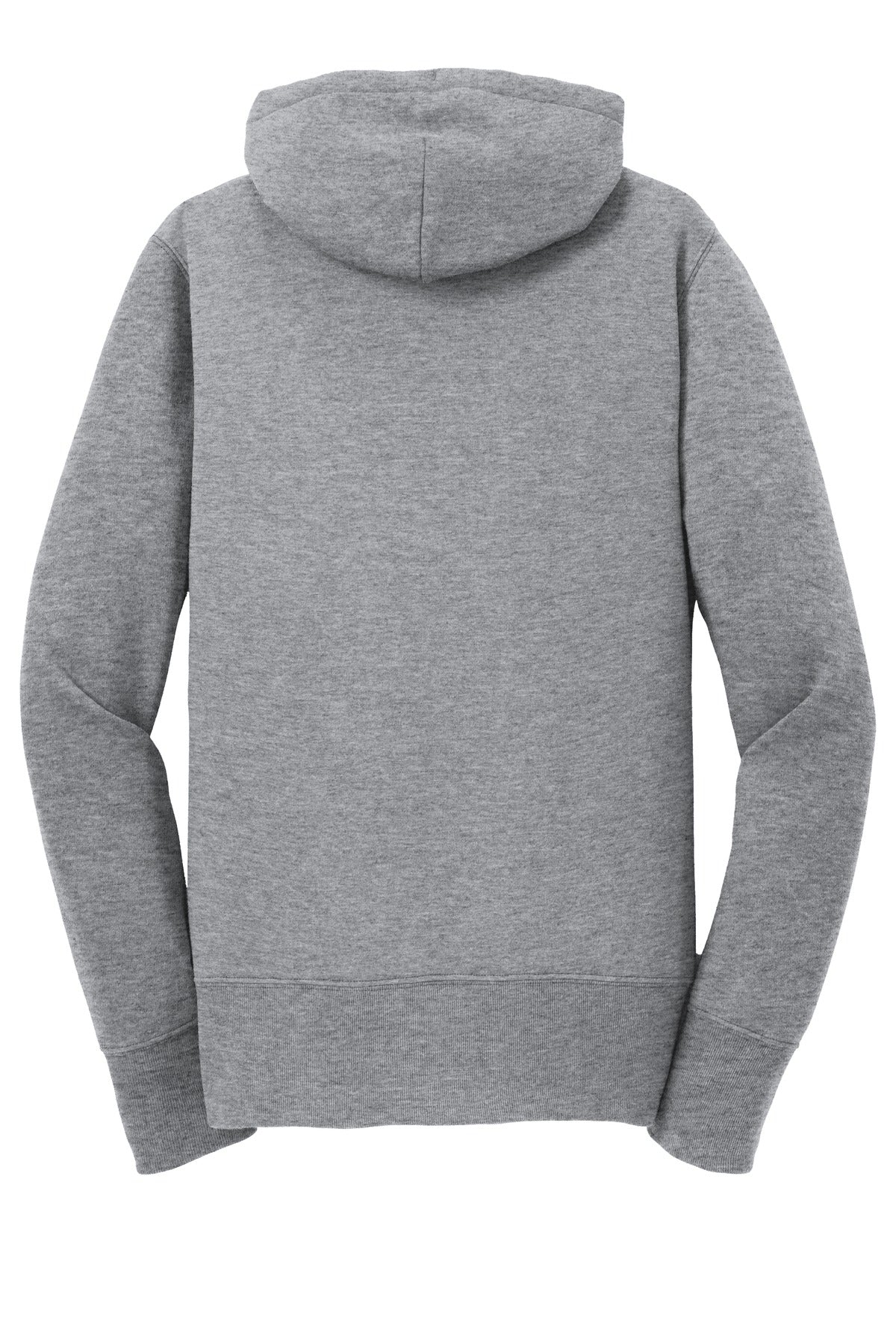 Port & Co Women's Core Fleece Full-Zip Hooded Sweatshirt - Athletic Heather
