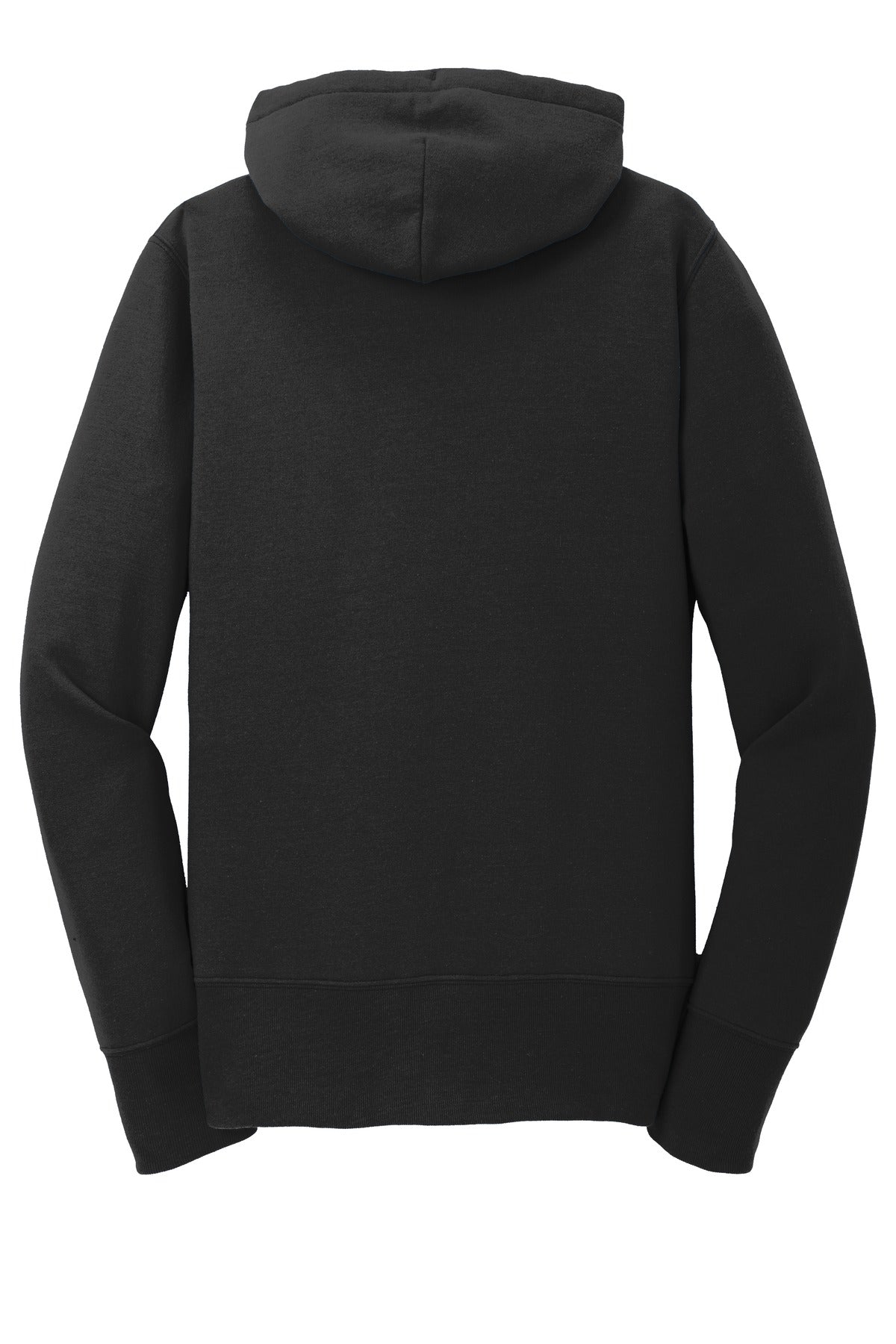 Port & Co Women's Core Fleece Full-Zip Hooded Sweatshirt - Jet Black