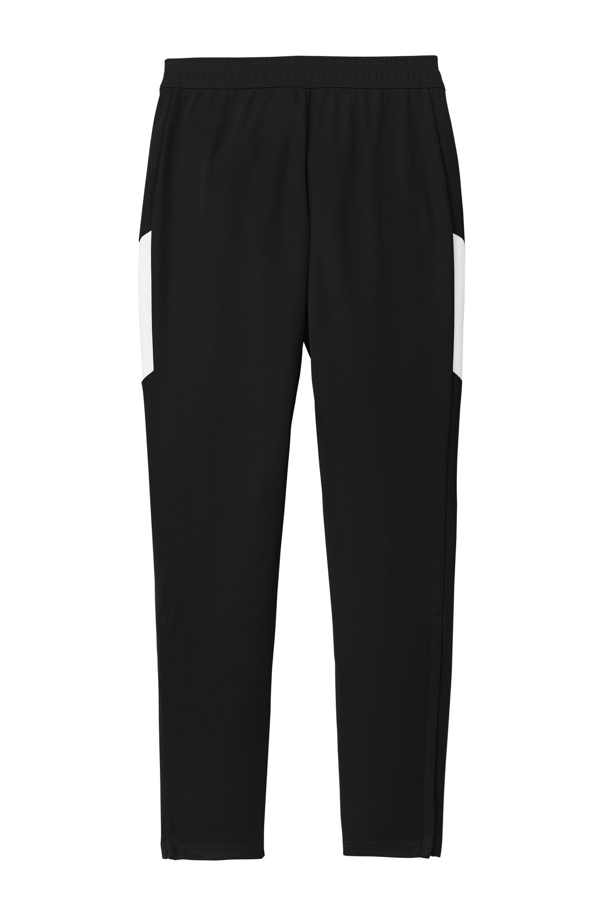 Sport-Tek Women's Travel Pant - Black/ White