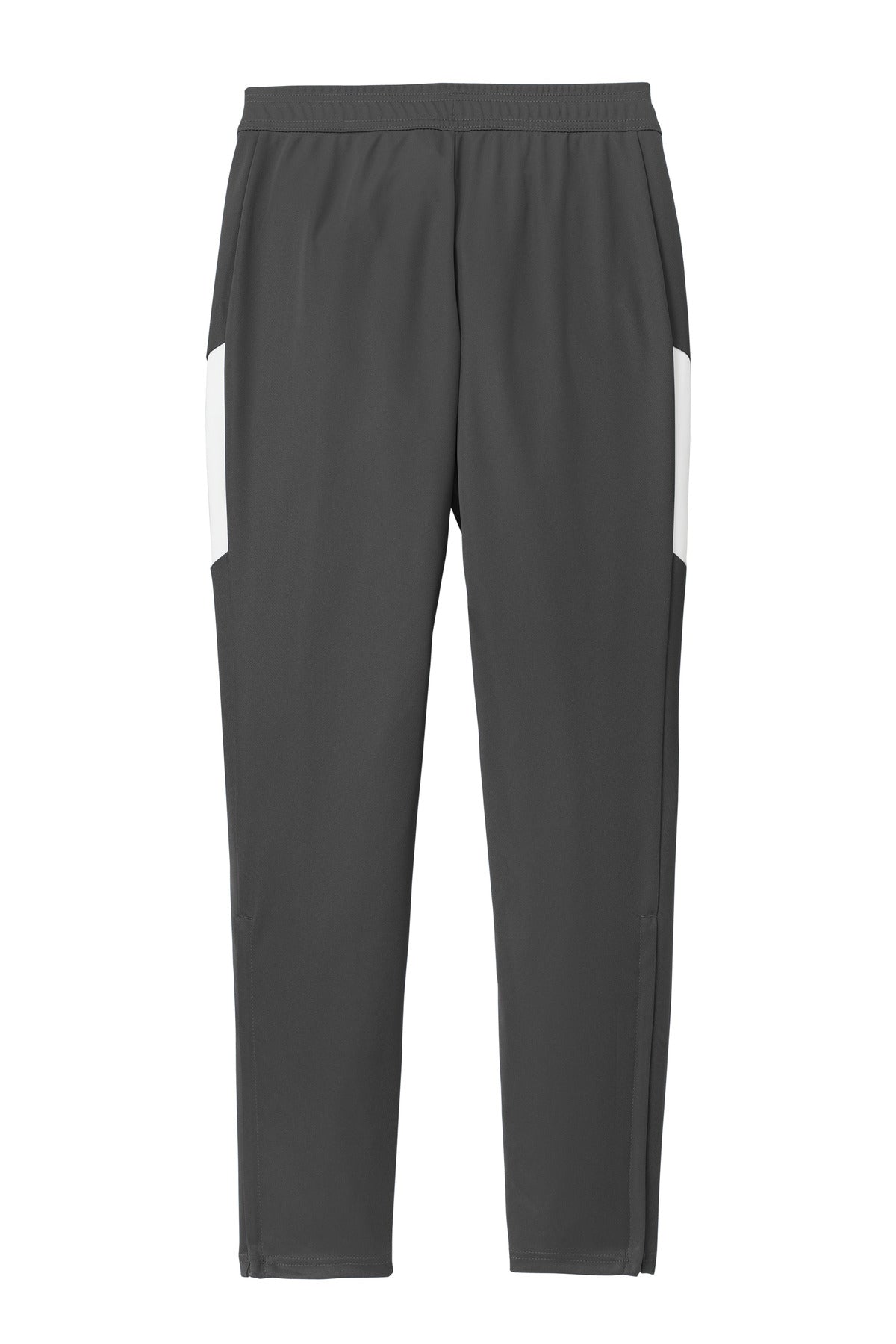 Sport-Tek Women's Travel Pant - Iron Grey/ White
