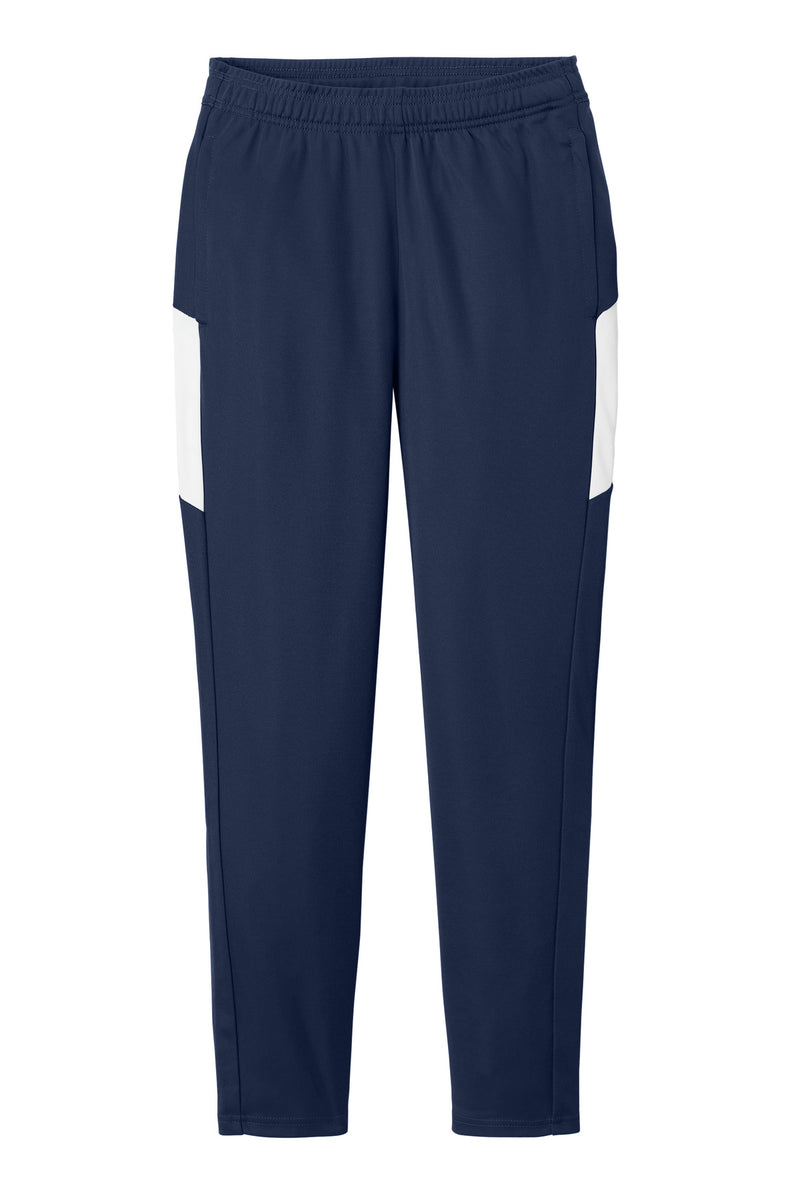 Sport-Tek Women's Travel Pant - True Navy/ White