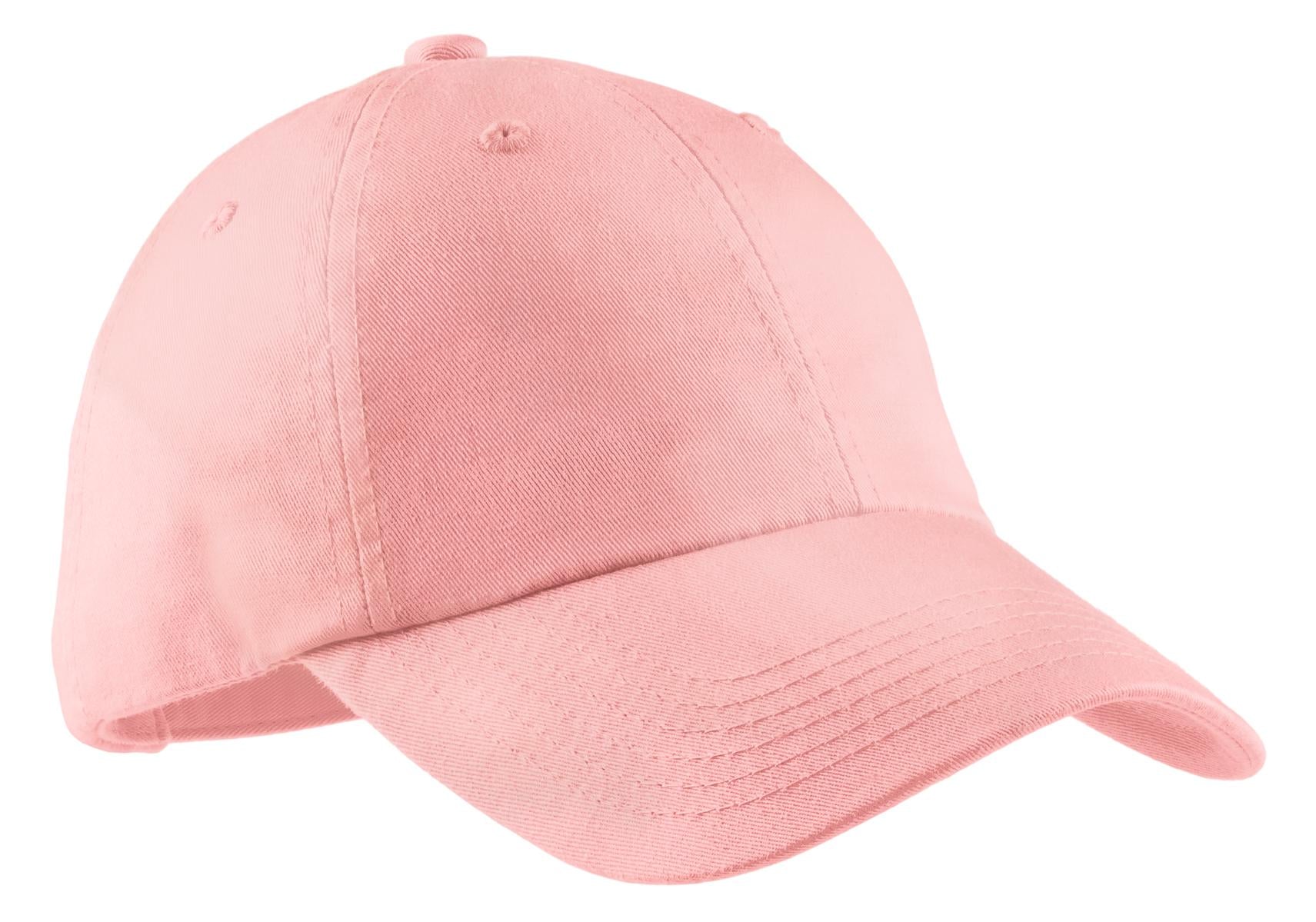 Port Authority Women's Garment-Washed Cap - Light Pink