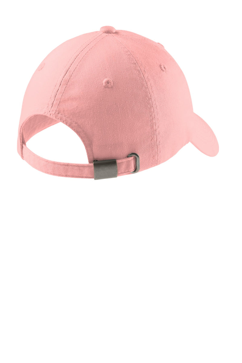 Port Authority Women's Garment-Washed Cap - Light Pink