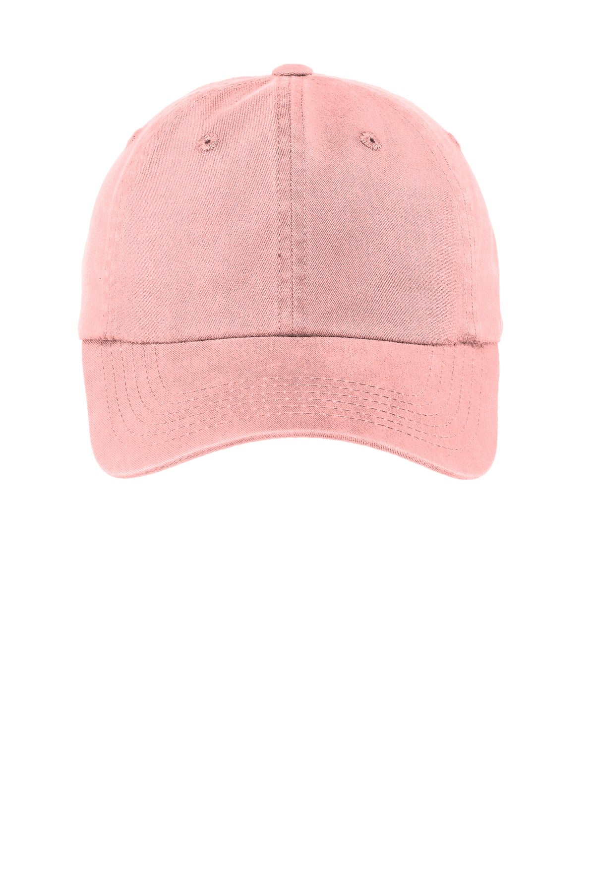 Port Authority Women's Garment-Washed Cap - Light Pink