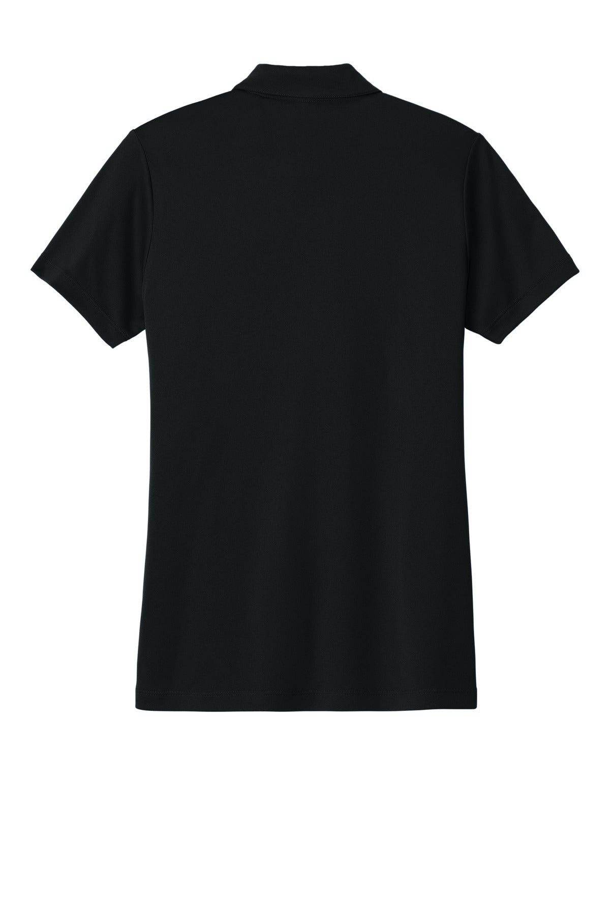 Sport-Tek Women's Competitor United Polo - Black/ Deep Red