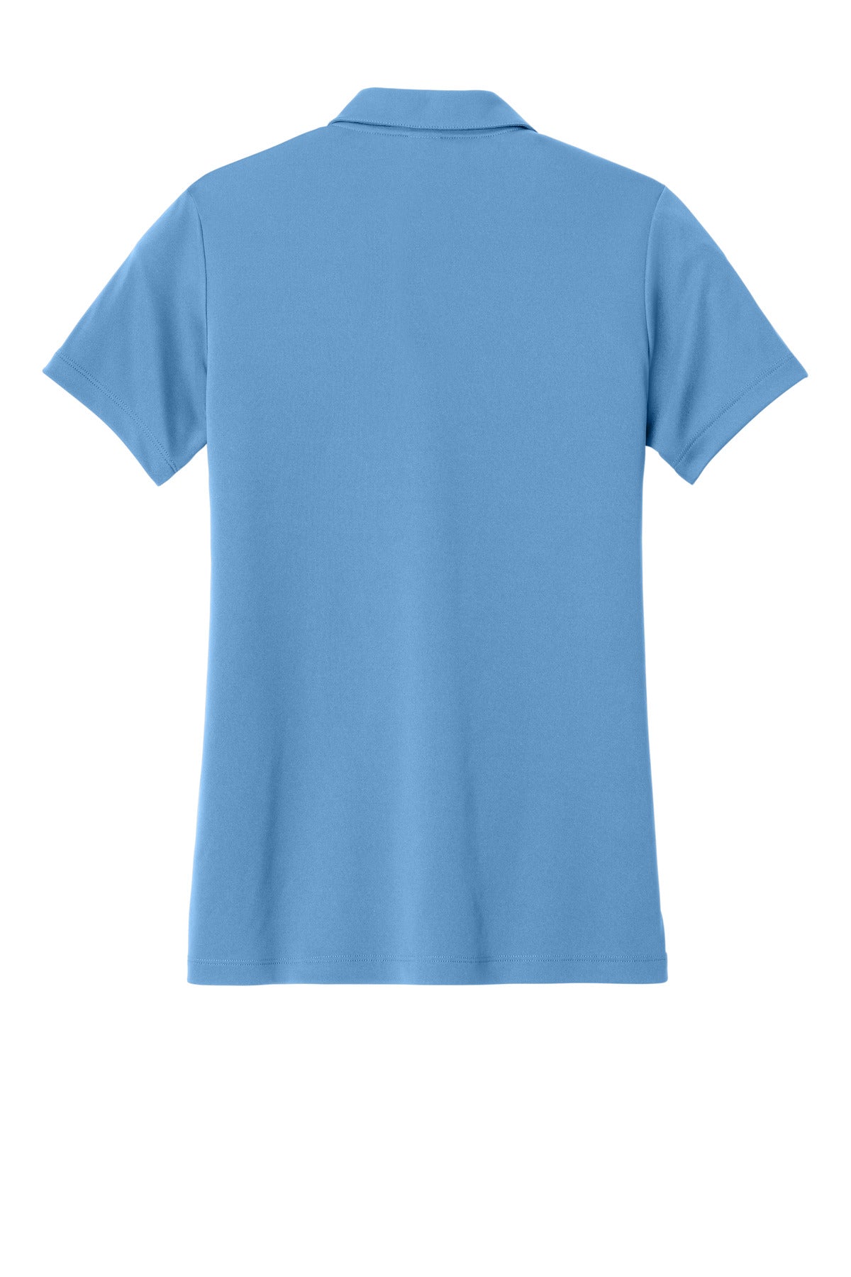 Sport-Tek Women's Competitor United Polo - Carolina Blue/ White