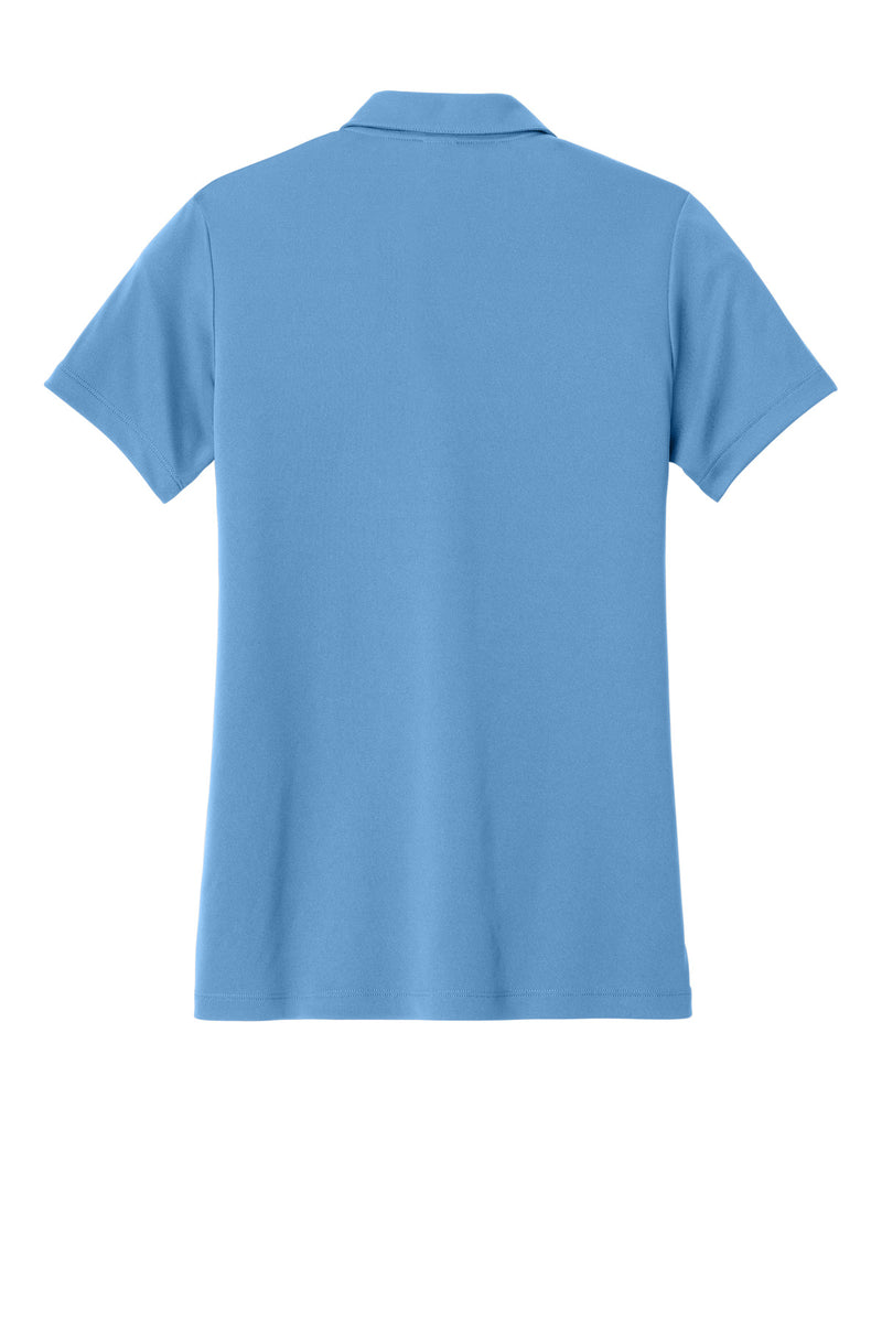 Sport-Tek Women's Competitor United Polo - Carolina Blue/ White