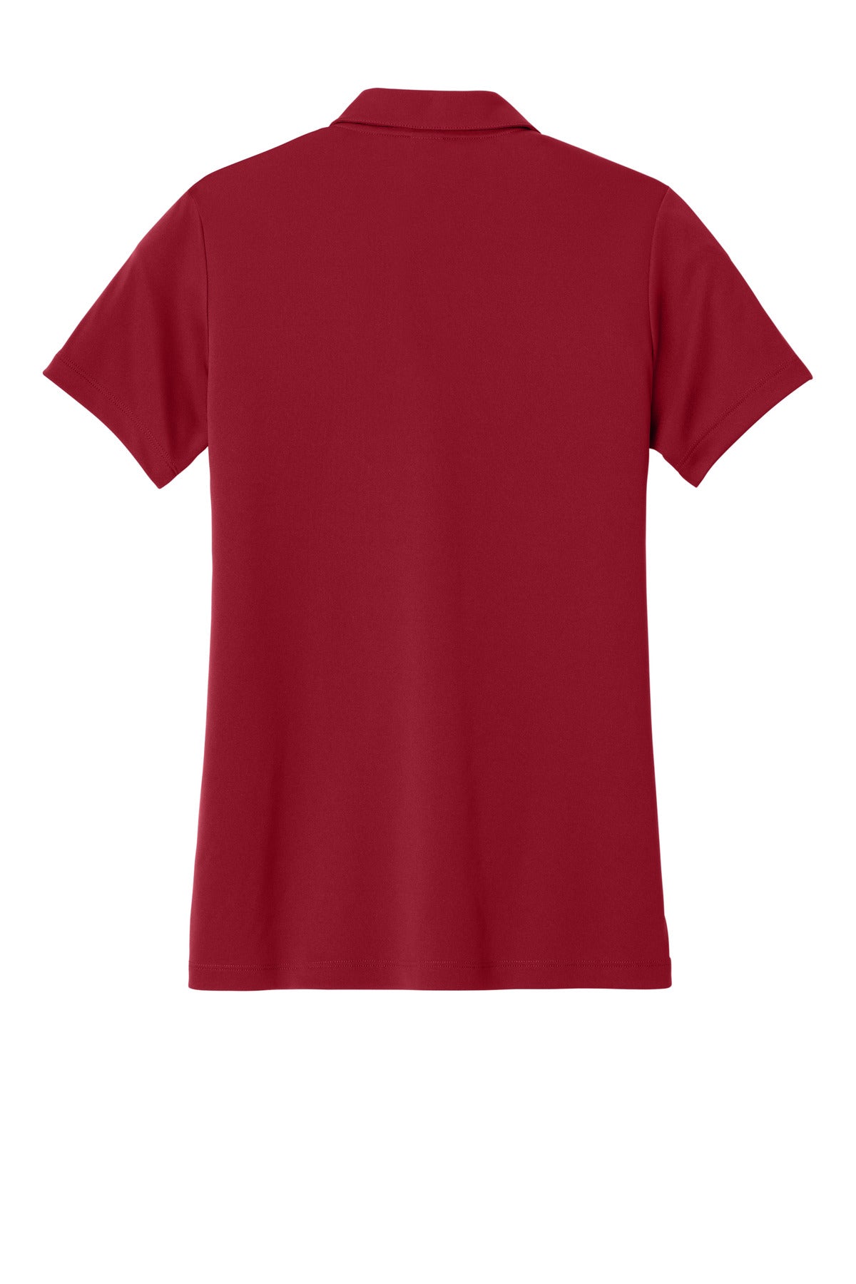 Sport-Tek Women's Competitor United Polo - Deep Red/ White