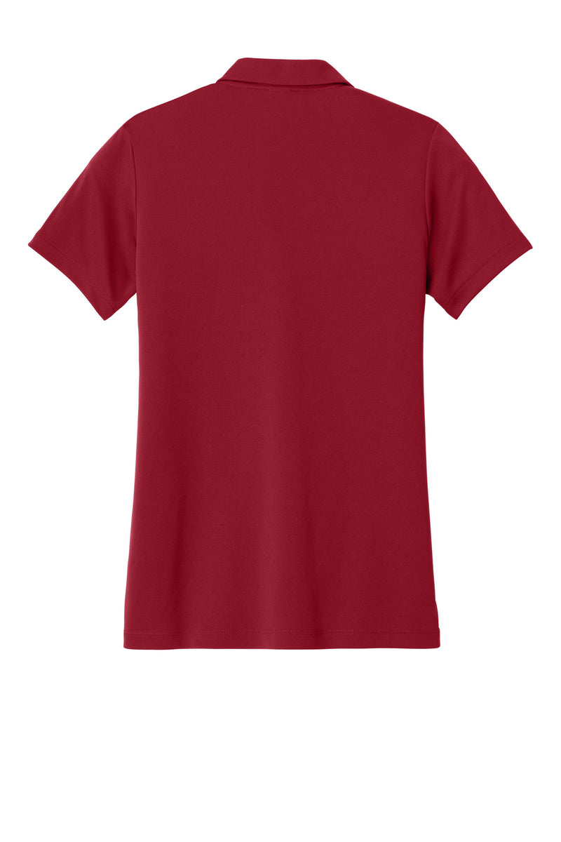 Sport-Tek Women's Competitor United Polo - Deep Red/ White