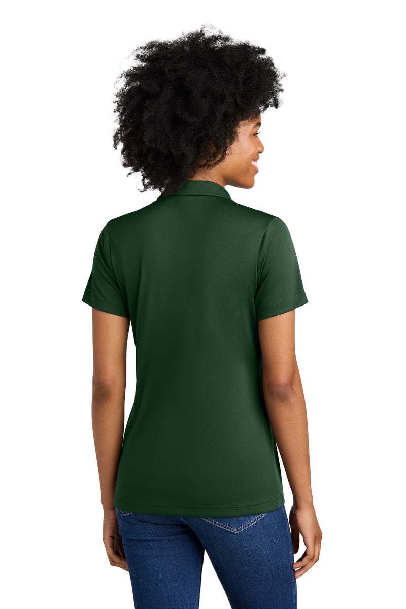 Sport-Tek Women's Competitor United Polo - Forest Green/ White