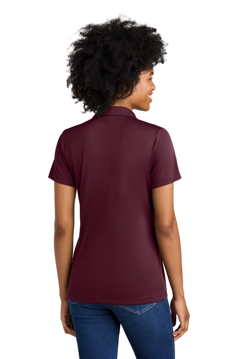Sport-Tek Women's Competitor United Polo - Maroon/ White