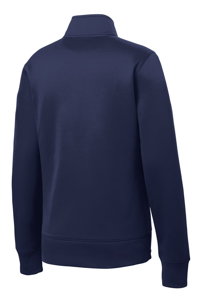 Sport-Tek Women's Sport-Wick Fleece Full-Zip Jacket - Navy