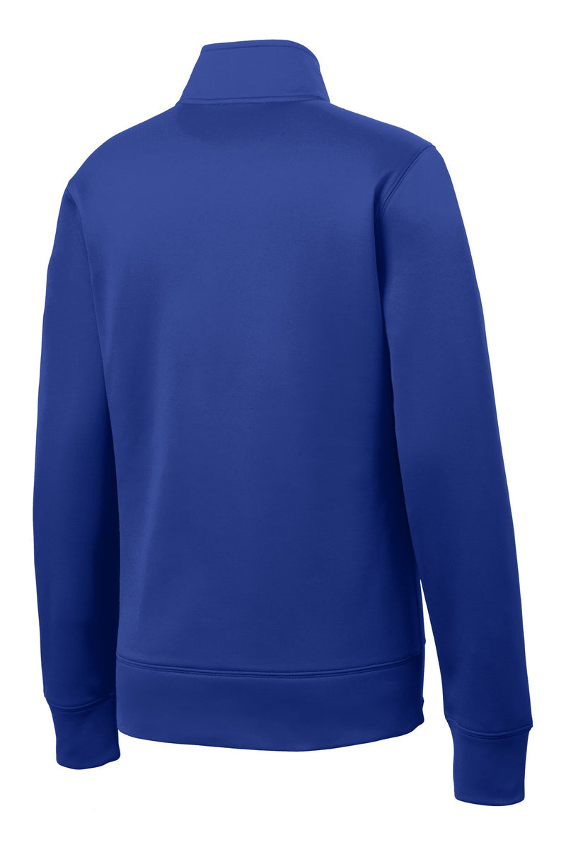 Sport-Tek Women's Sport-Wick Fleece Full-Zip Jacket - True Royal