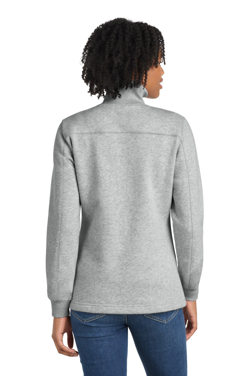Sport-Tek Women's 1/4-Zip Sweatshirt - Athletic Heather