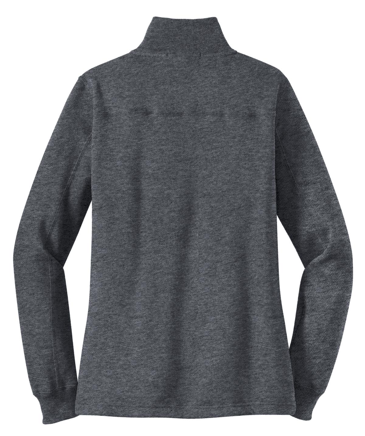 Sport-Tek Women's 1/4-Zip Sweatshirt - Graphite Heather