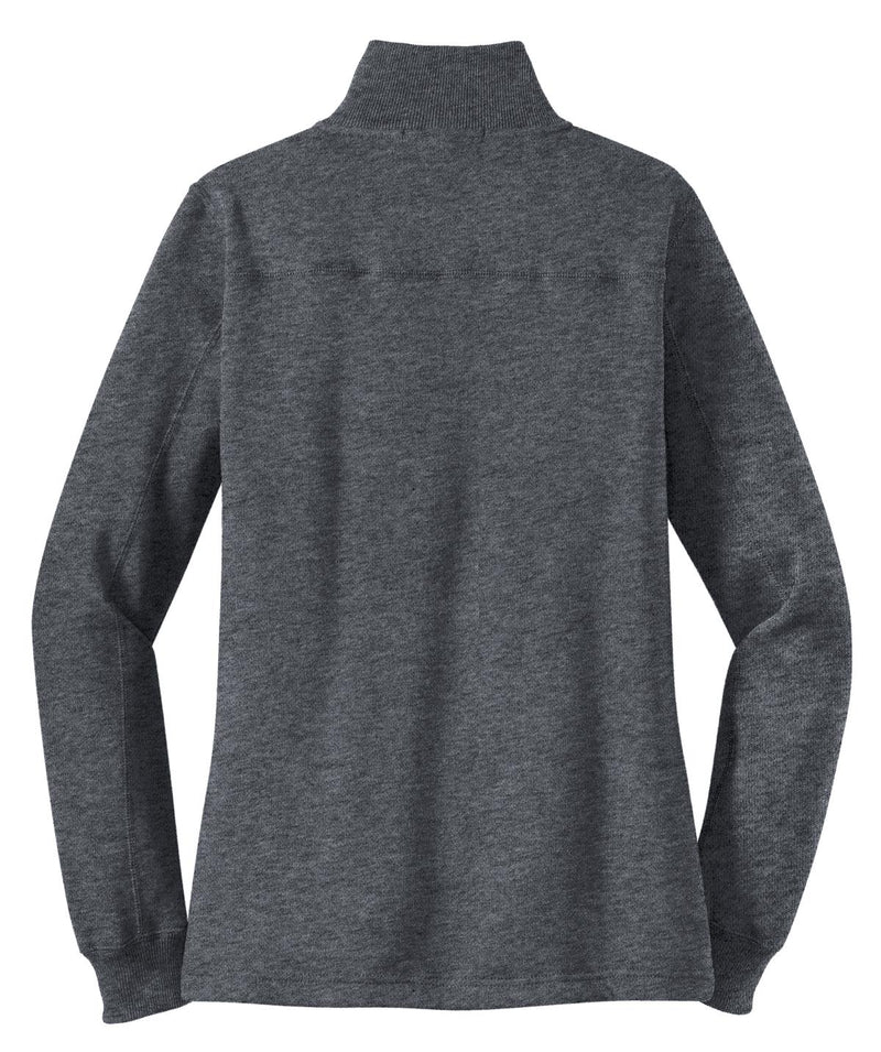 Sport-Tek Women's 1/4-Zip Sweatshirt - Graphite Heather