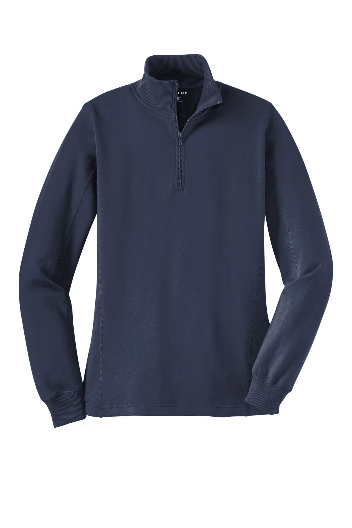Sport-Tek Women's 1/4-Zip Sweatshirt - True Navy